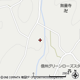 長野県松本市会田343周辺の地図