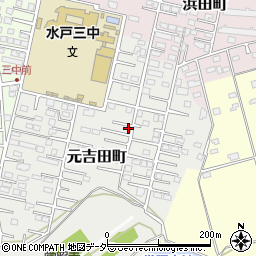 茨城県水戸市元吉田町2840-1周辺の地図