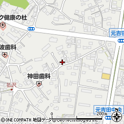 茨城県水戸市元吉田町19-10周辺の地図