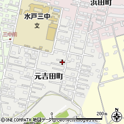 茨城県水戸市元吉田町2840-3周辺の地図