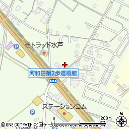 茨城県水戸市河和田町309周辺の地図