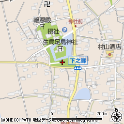 八幡社周辺の地図