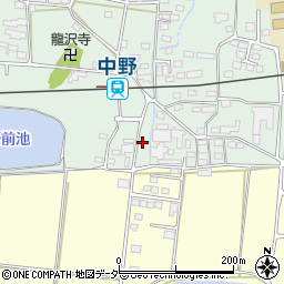 長野県上田市中野480周辺の地図