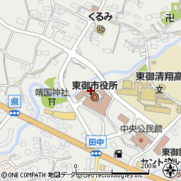 ＪＡ信州うえだ東御東御市役所周辺の地図