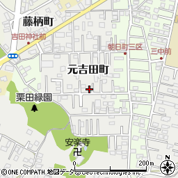 茨城県水戸市元吉田町3025-7周辺の地図