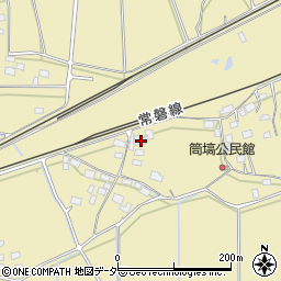 茨城県笠間市小原1700周辺の地図