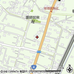 栃木県小山市羽川412周辺の地図