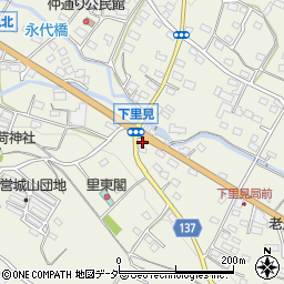 群馬県高崎市下里見町1322周辺の地図