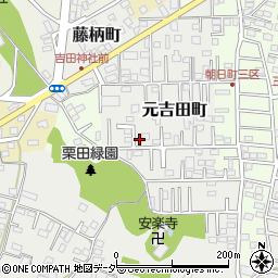 茨城県水戸市元吉田町3029-1周辺の地図