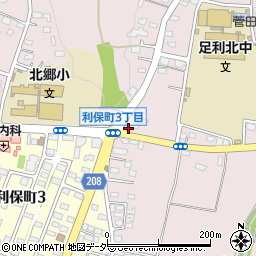 栃木県足利市菅田町76周辺の地図