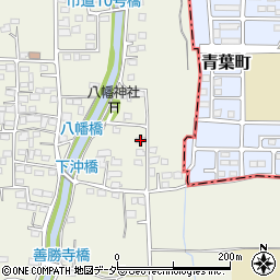 群馬県高崎市新保田中町38周辺の地図