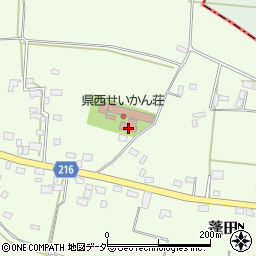 茨城県筑西市蓬田241周辺の地図