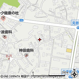 茨城県水戸市元吉田町19-9周辺の地図