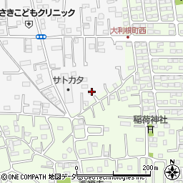 群馬県前橋市箱田町1242-4周辺の地図