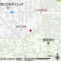 群馬県前橋市箱田町1241周辺の地図