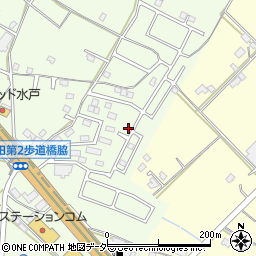 茨城県水戸市河和田町278-59周辺の地図