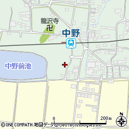 長野県上田市中野481-11周辺の地図