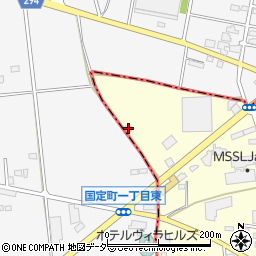 群馬県太田市大原町2261-4周辺の地図