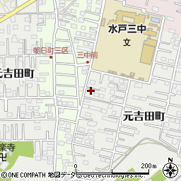 茨城県水戸市元吉田町2778-6周辺の地図