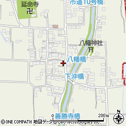 群馬県高崎市新保田中町555周辺の地図