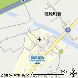 石川県加賀市篠原新町１-17周辺の地図