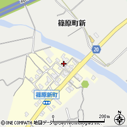 石川県加賀市篠原新町１-9周辺の地図