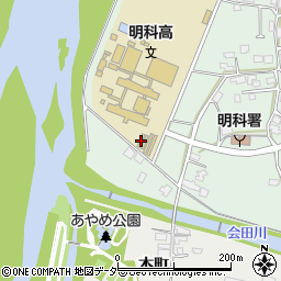 長野県安曇野市明科東川手潮5周辺の地図