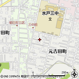 茨城県水戸市元吉田町2778-1周辺の地図