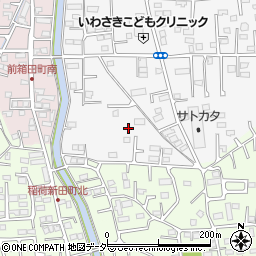 群馬県前橋市箱田町1289周辺の地図