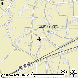 茨城県笠間市小原2108周辺の地図
