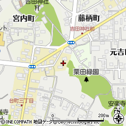 茨城県水戸市元台町1443-5周辺の地図