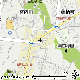 茨城県水戸市元台町1453周辺の地図