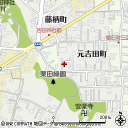 茨城県水戸市元吉田町3029-7周辺の地図