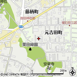 茨城県水戸市元吉田町3029-8周辺の地図