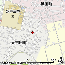 茨城県水戸市元吉田町2843周辺の地図