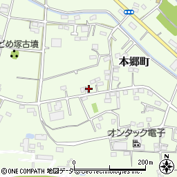 群馬県高崎市本郷町998周辺の地図