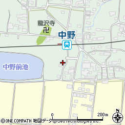 長野県上田市中野481-10周辺の地図