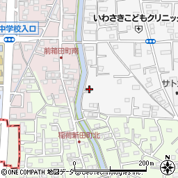 群馬県前橋市箱田町1283周辺の地図