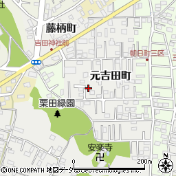 茨城県水戸市元吉田町3029-2周辺の地図