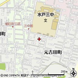 茨城県水戸市元吉田町2806周辺の地図