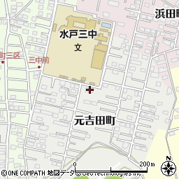 茨城県水戸市元吉田町2811周辺の地図