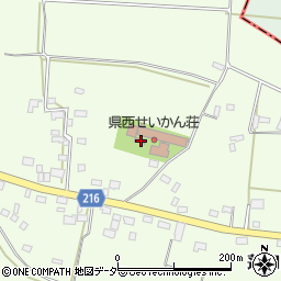 茨城県筑西市蓬田255周辺の地図