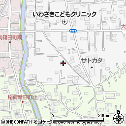 群馬県前橋市箱田町1305周辺の地図