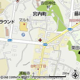 茨城県水戸市元台町1566周辺の地図
