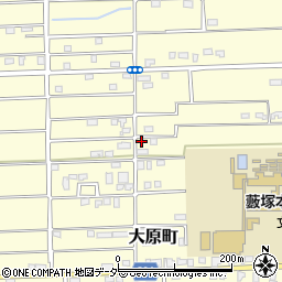 群馬県太田市大原町743-3周辺の地図