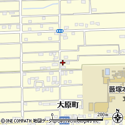 群馬県太田市大原町743周辺の地図