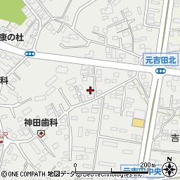 茨城県水戸市元吉田町38周辺の地図