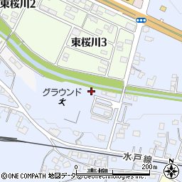 茨城県桜川市青柳140周辺の地図
