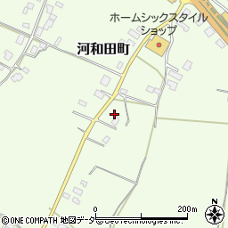 茨城県水戸市河和田町3744周辺の地図