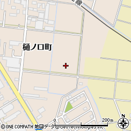 栃木県栃木市樋ノ口町周辺の地図
